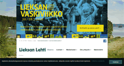 Desktop Screenshot of lieksanlehti.fi